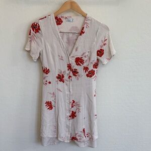 Gentle Fawn Floral Button Down Dress, Size XS, Beautiful condition